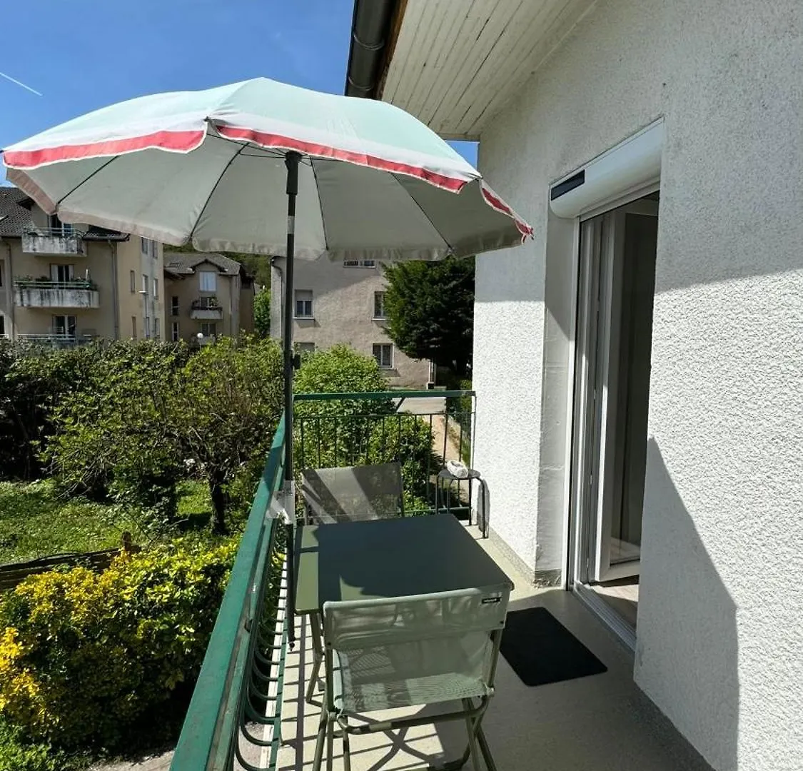 Charmant T1 Entre Ville Et Lac Avec Balcon Aix-les-Bains 0*,
